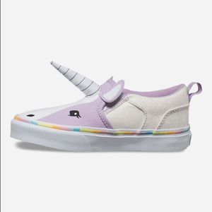 Kids Vans Asher Unicorn Slip-On